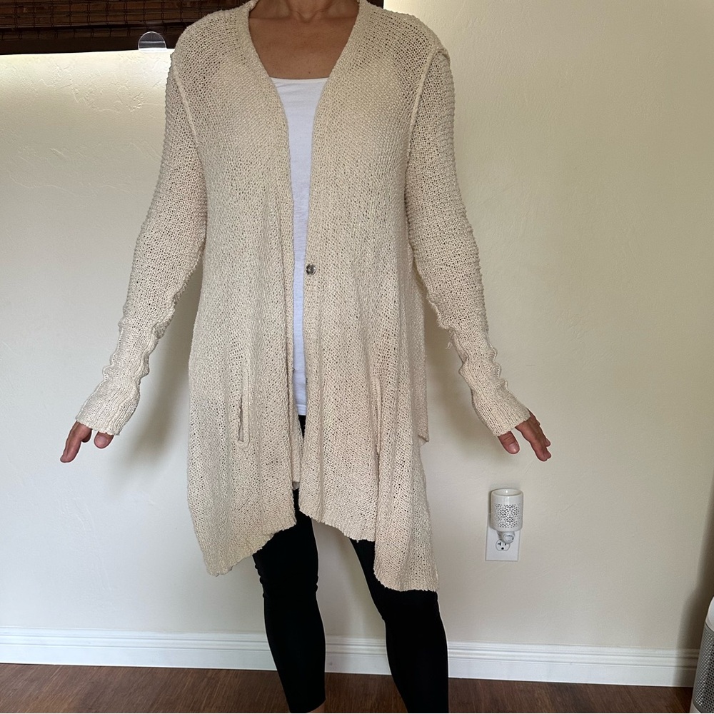 FREE PEOPLE open knit cardigan